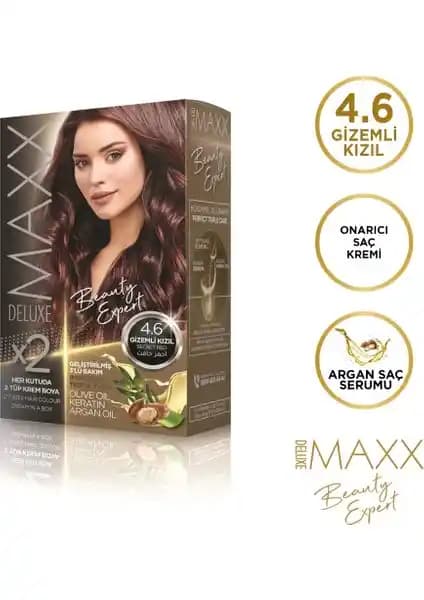Saç Boyası Karşılaştırması: Maxx Deluxe Gizemli Kızıl ve Sea Color Bal Köpüğü Setleri