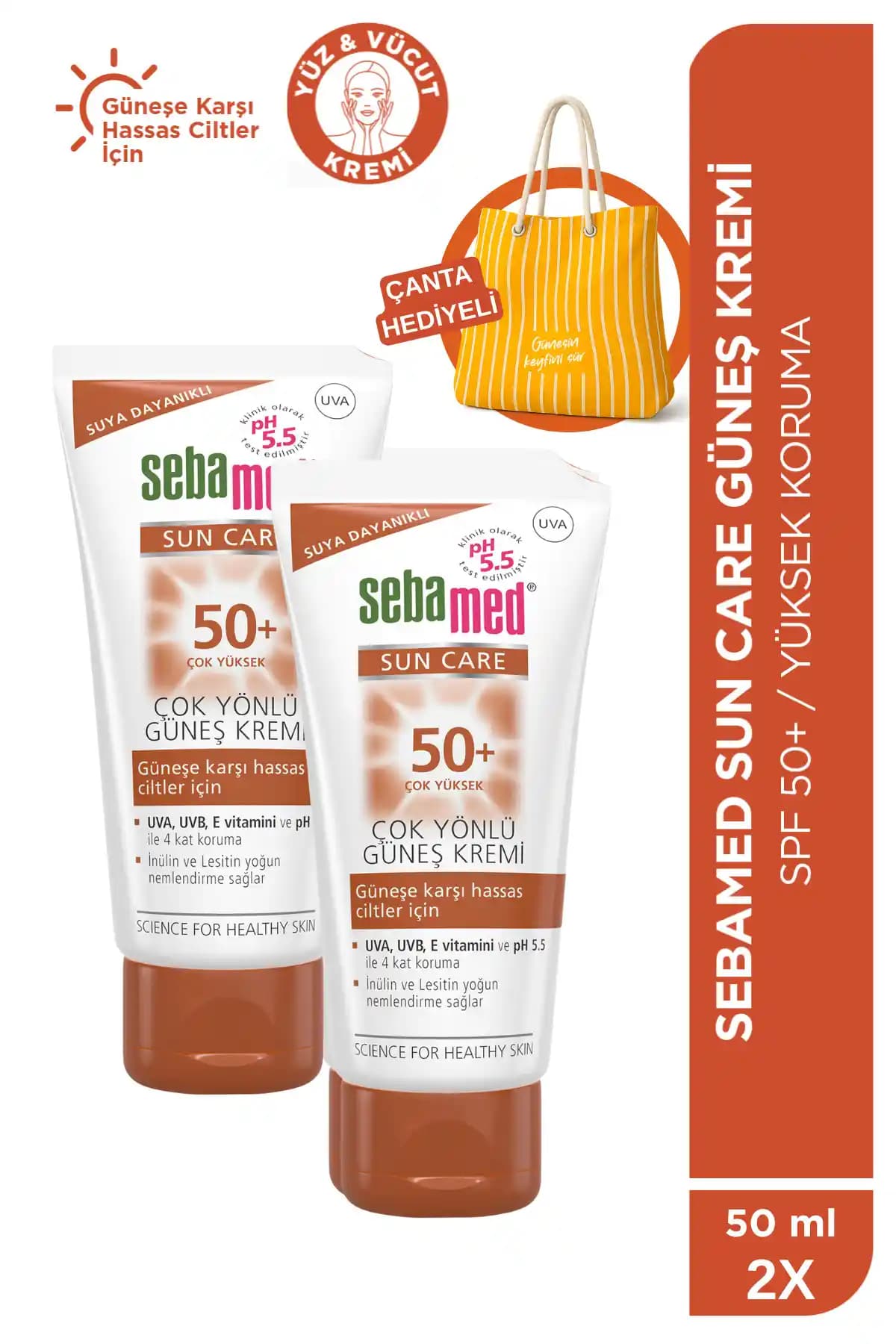 Sebamed Sun Care SPF 50+ Üçlü Yüksek Koruma Güneş Kremi Özellikleri ve Faydaları