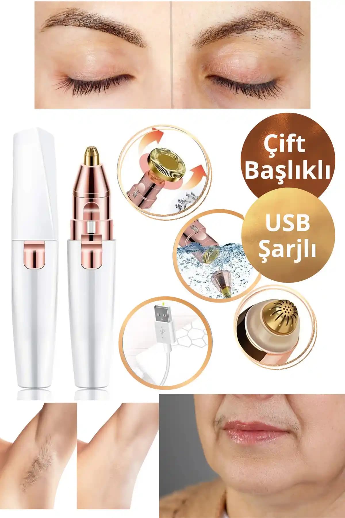 Shopura Şarjlı Yüz Epilatörü: Hassas ve Pratik Cilt Bakımı İçin Uygun Çözüm