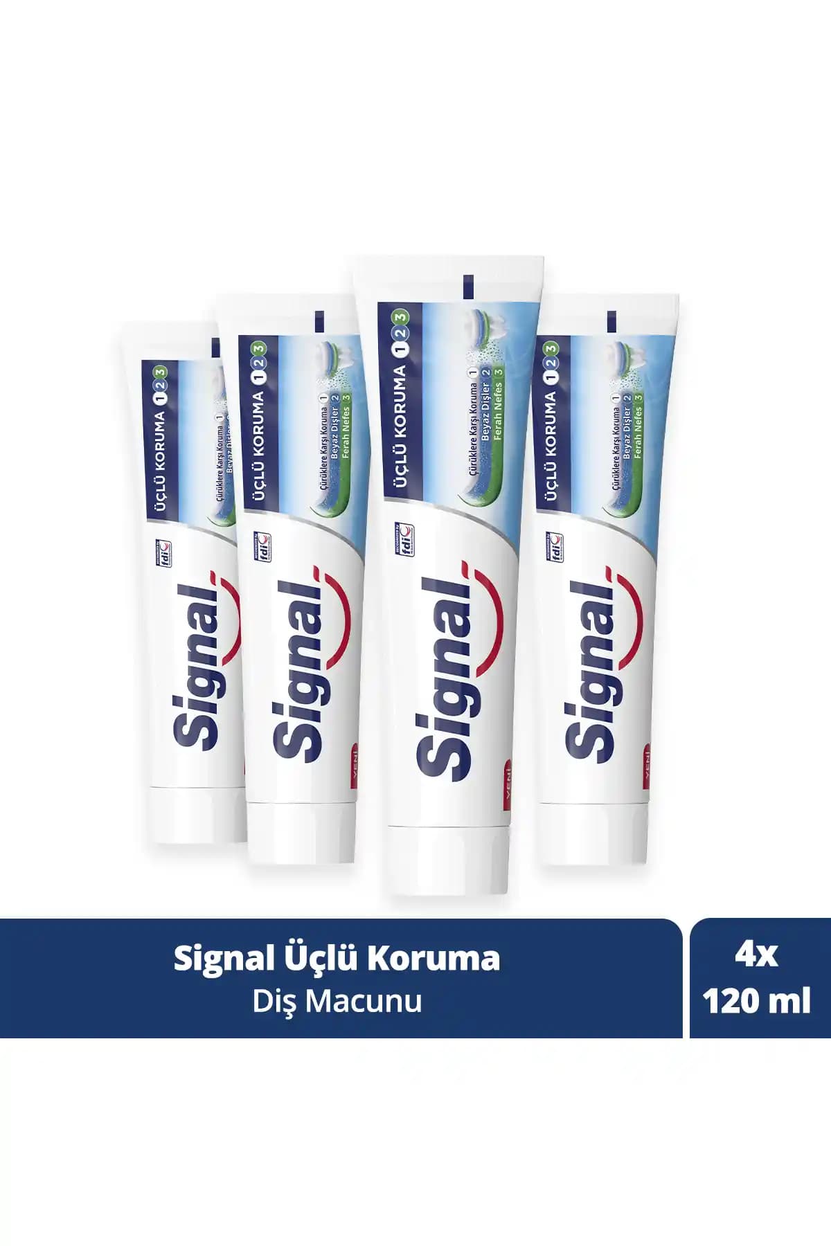 Signal Diş Macunu Üçlü Koruma ile Sağlıklı ve Beyaz Gülüşler İçin Güçlü Bir Seçenek