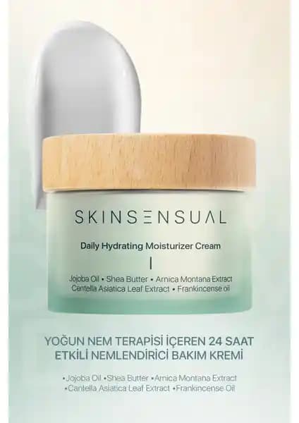 Skin Sensual Günlük Nemlendirici Krem: Tüm Cilt Tipleri İçin Hafif ve Etkili Bakım