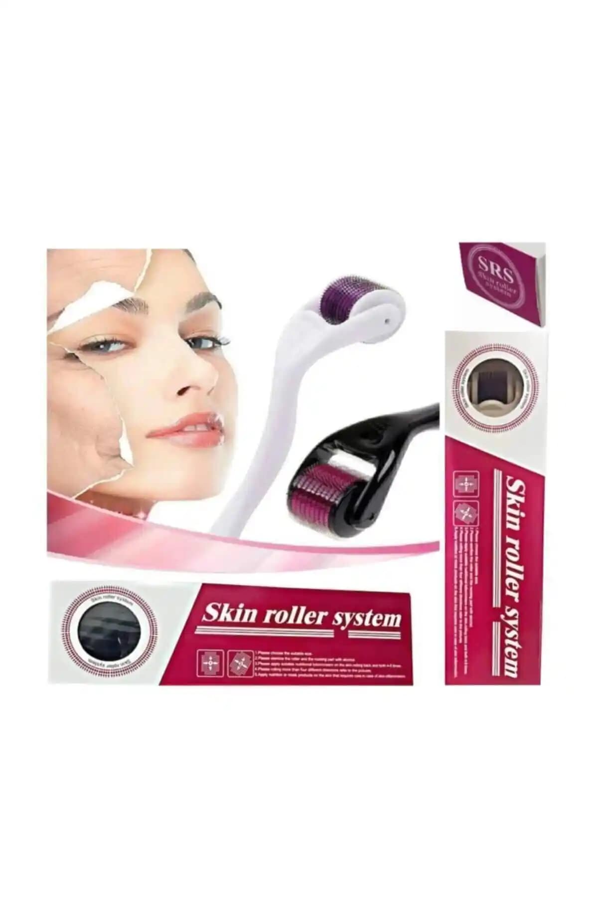 SRS Dermaroller 0,50mm Mikroiğneleme Cihazı ile Cilt ve Saç Yenileme Çözümü