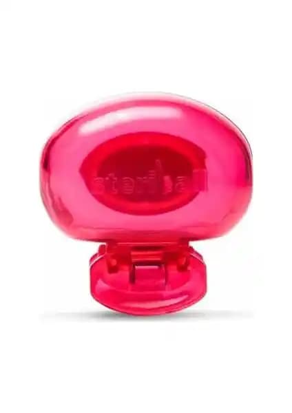 Steriball Hijyenik Diş Fırçası Koruma Kabı Kırmızı Günlük Kullanım ve Pratiklik