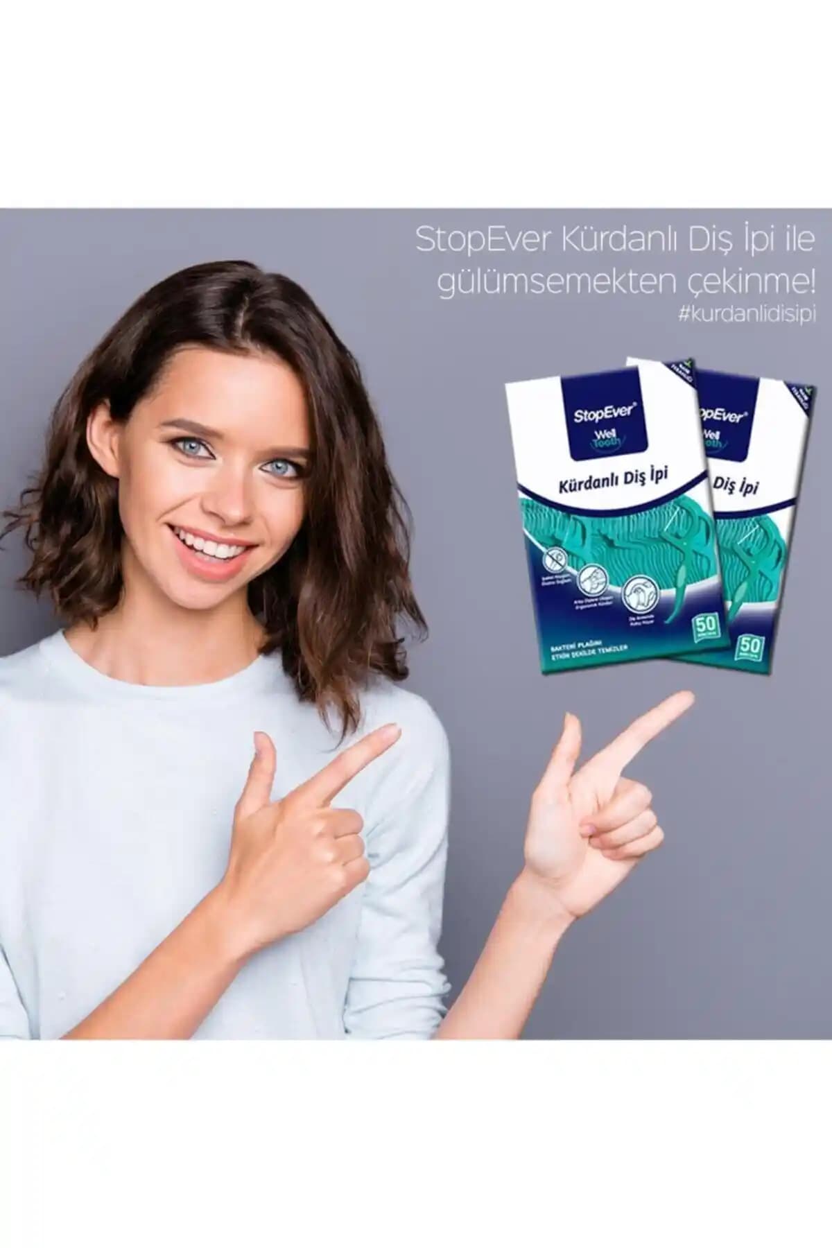 StopEver Well Tooth Kürdanlı Diş İpi: Pratik Kullanımla Günlük Diş Temizliği ve Ferah Nane Aroması