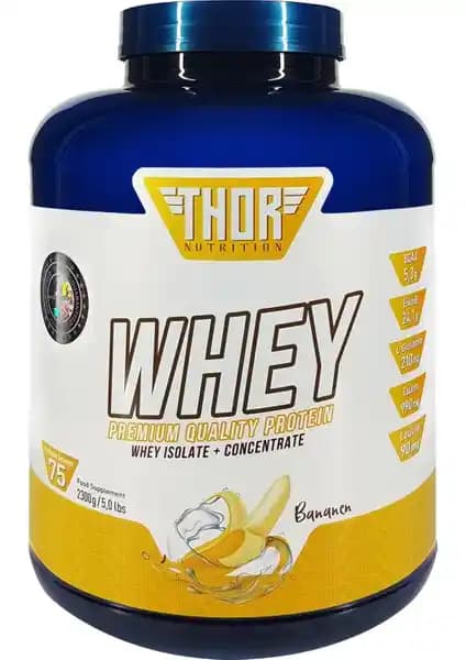 Thor Nutrition Whey Protein 2,3kg: Yüksek Kaliteli Kas Geliştirme Destekleyici Takviye