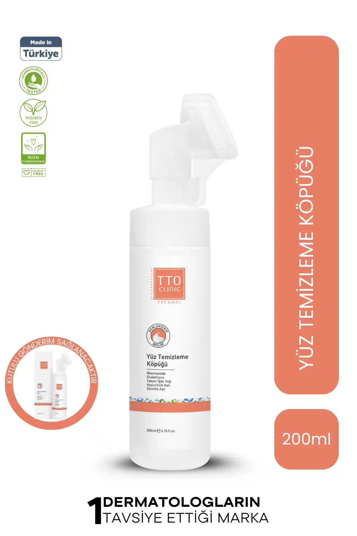 Tto Cliníc Yüz Temizleme Köpüğü: Hassas ve Akne Eğilimli Ciltler İçin Doğal Temizlik Çözümü