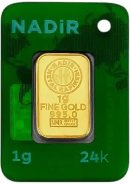 Tuğrul Kuyumculuk 1 Gram Külçe Gram Altın 24 Ayar Güvenilir Yatırım ve Hediye Seçeneği