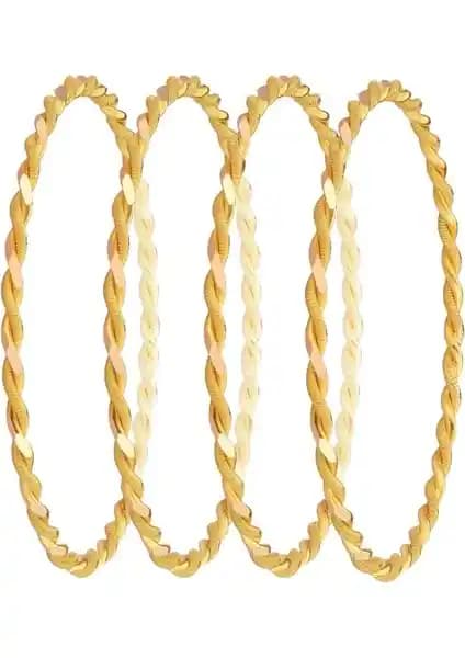 Tuğrul Kuyumculuk 40 Gram 22 Ayar Burma Bilezik Zarif ve Dayanıklı Tasarım