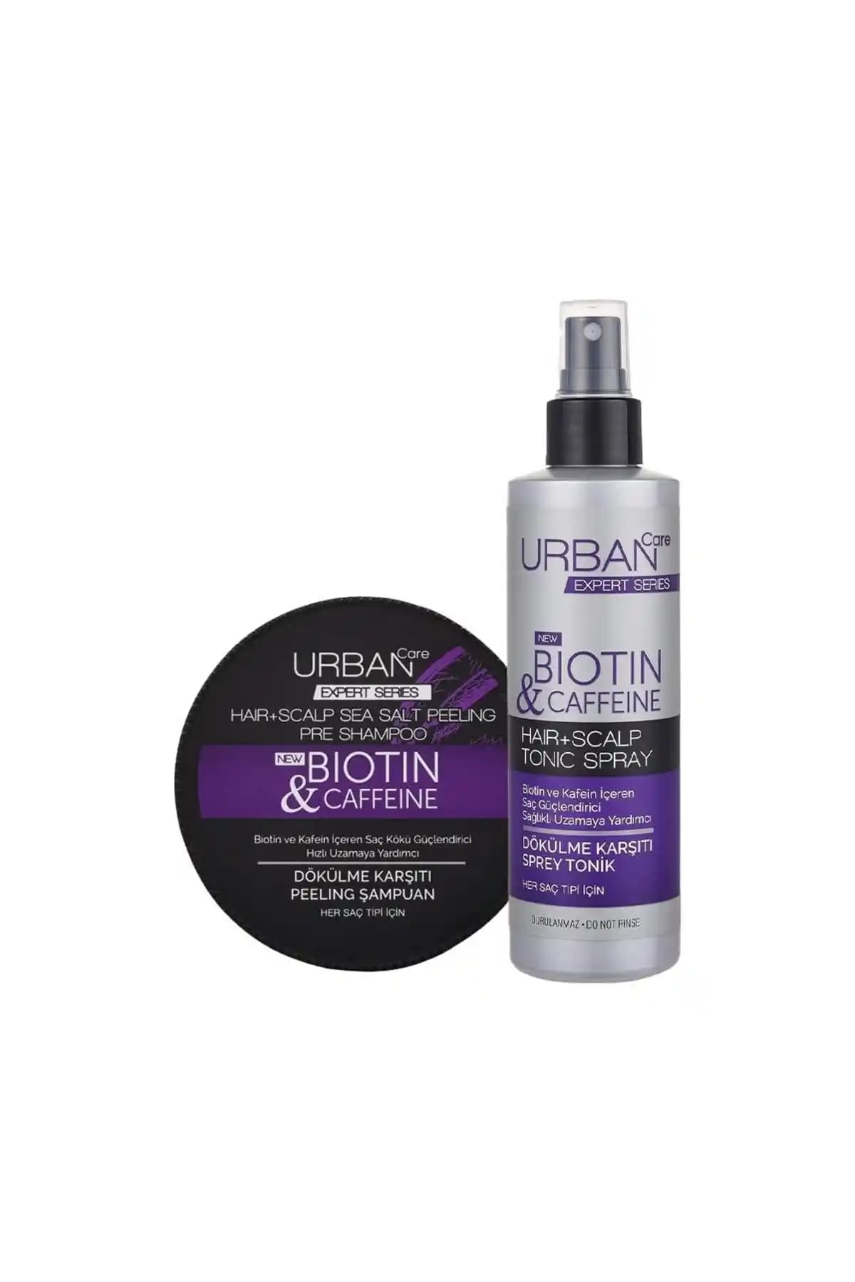 Urban Care Expert Biotin & Kafein Peeling Şampuan ve Sprey Tonik ile Saç Sağlığında Yeni Dönem