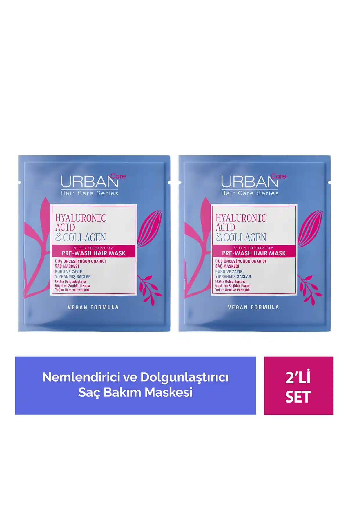 Urban Care Hyaluronik Asit ve Kolajen ile Saçlarınızı Güçlendirin ve Parlaklık Kazanın