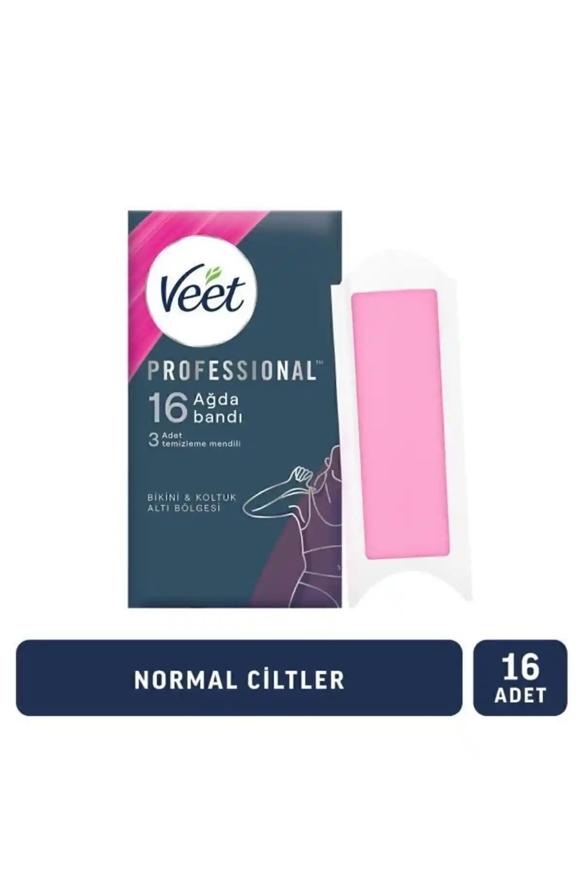 Veet Professional Sir Ağda Bandı: Hassas Bölgeler İçin Güvenilir ve Etkili Tüy Alma Çözümü