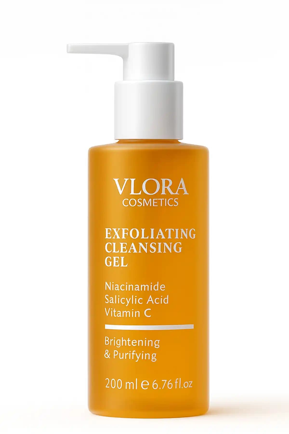 VLORA Yağlı ve Karma Ciltler İçin Yüz Temizleme Jeli: Derinlemesine Temizlik ve Arındırıcı Etki