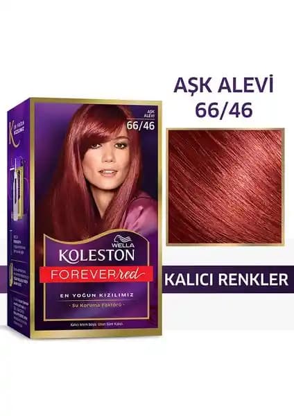 Wella Koleston Kit Saç Boyası 66/46 Aşk Alevi ile Canlı ve Kalıcı Saç Renkleri