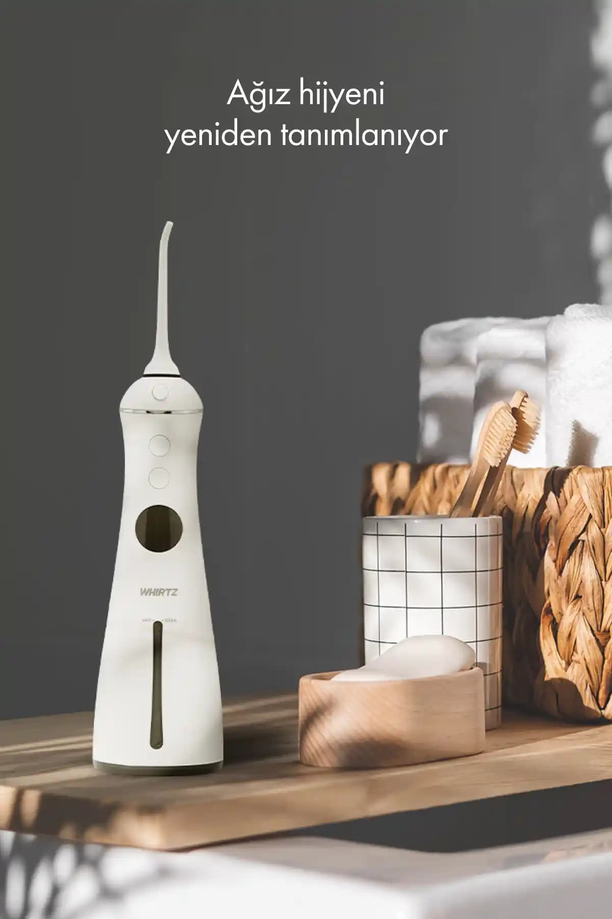 Whirtz Su Püskürtmeli Ağız Duşu: Modern ve Pratik Ağız Temizliği Çözümü