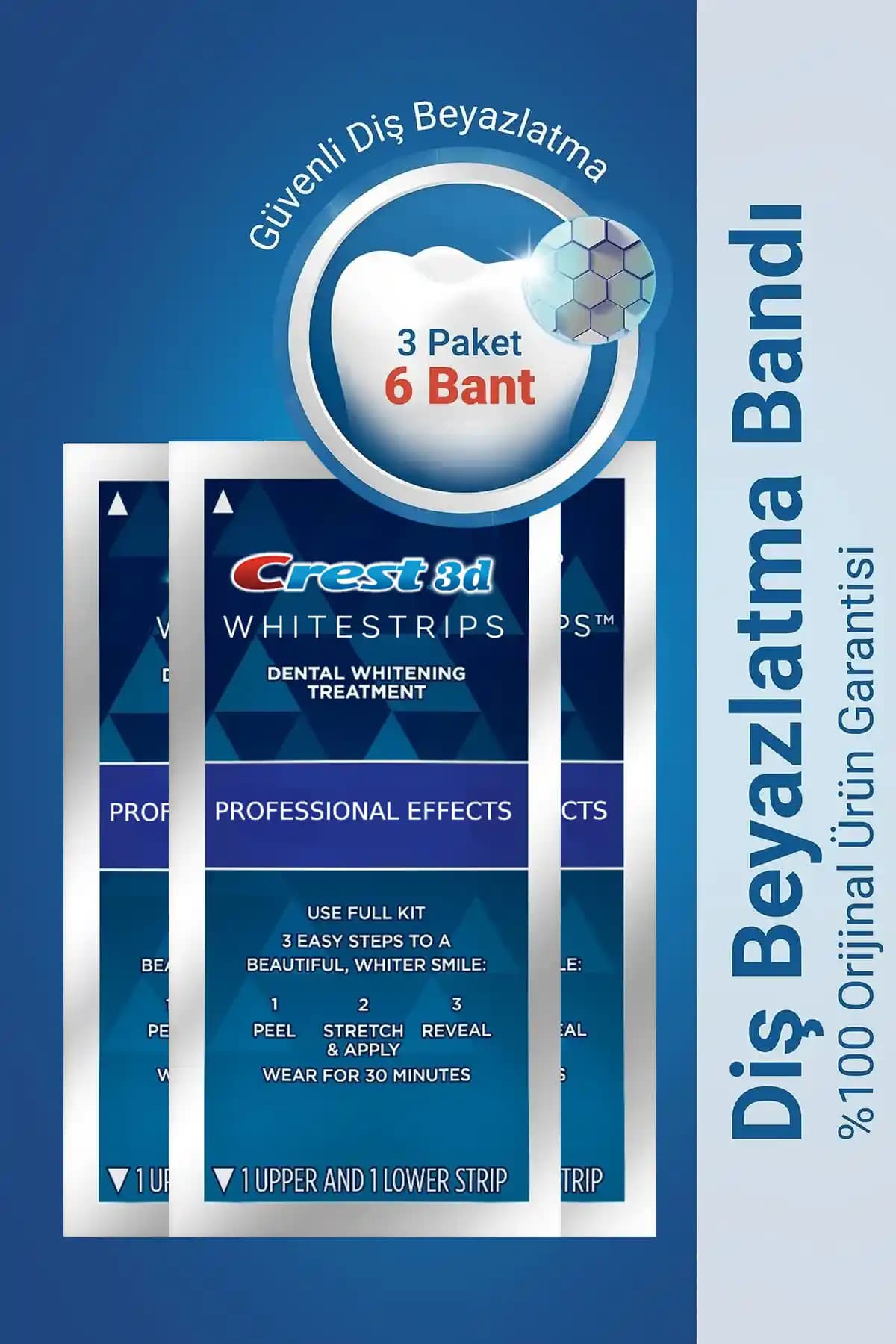 Whitestrips Professional Effects ile Pratik ve Etkili Diş Beyazlatma Çözümü