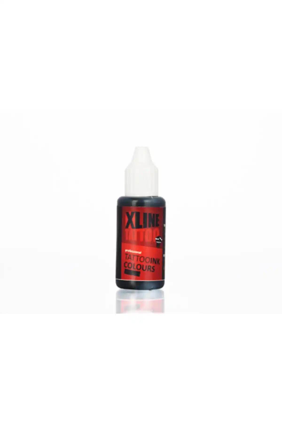 XLINETATTOO 20ml True Black Dövme Boyası: Yüksek Kalite ve Uzun Ömürlü Renkler