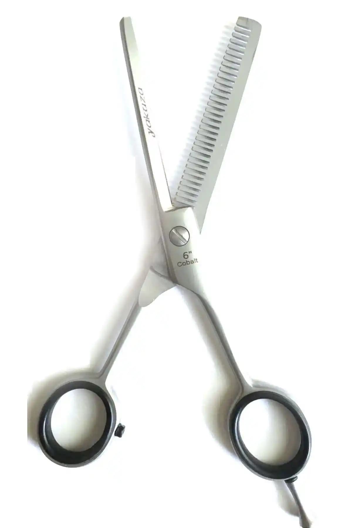 YAKUZA Effile Solingen Cobalt 6 İnç Profesyonel ve Ev Kullanımı İçin Uygun Makas