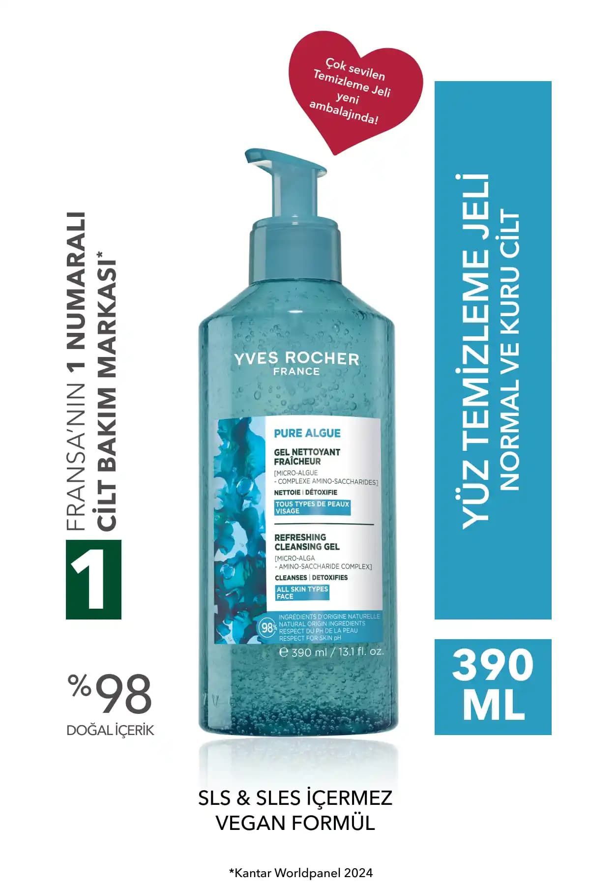 Yves Rocher Antioksidan Yüz Yıkama Jeli: Doğal ve Etkili Temizlik İçin Güvenilir Seçenek