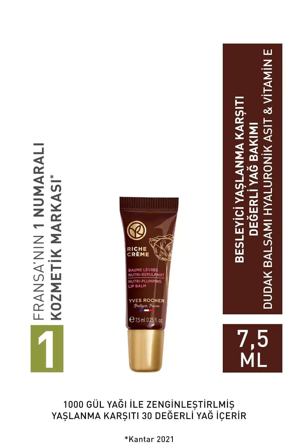 Yves Rocher Dudak Balsamı: Besleyici ve Yaşlanma Karşıtı Dudak Bakım Ürünü