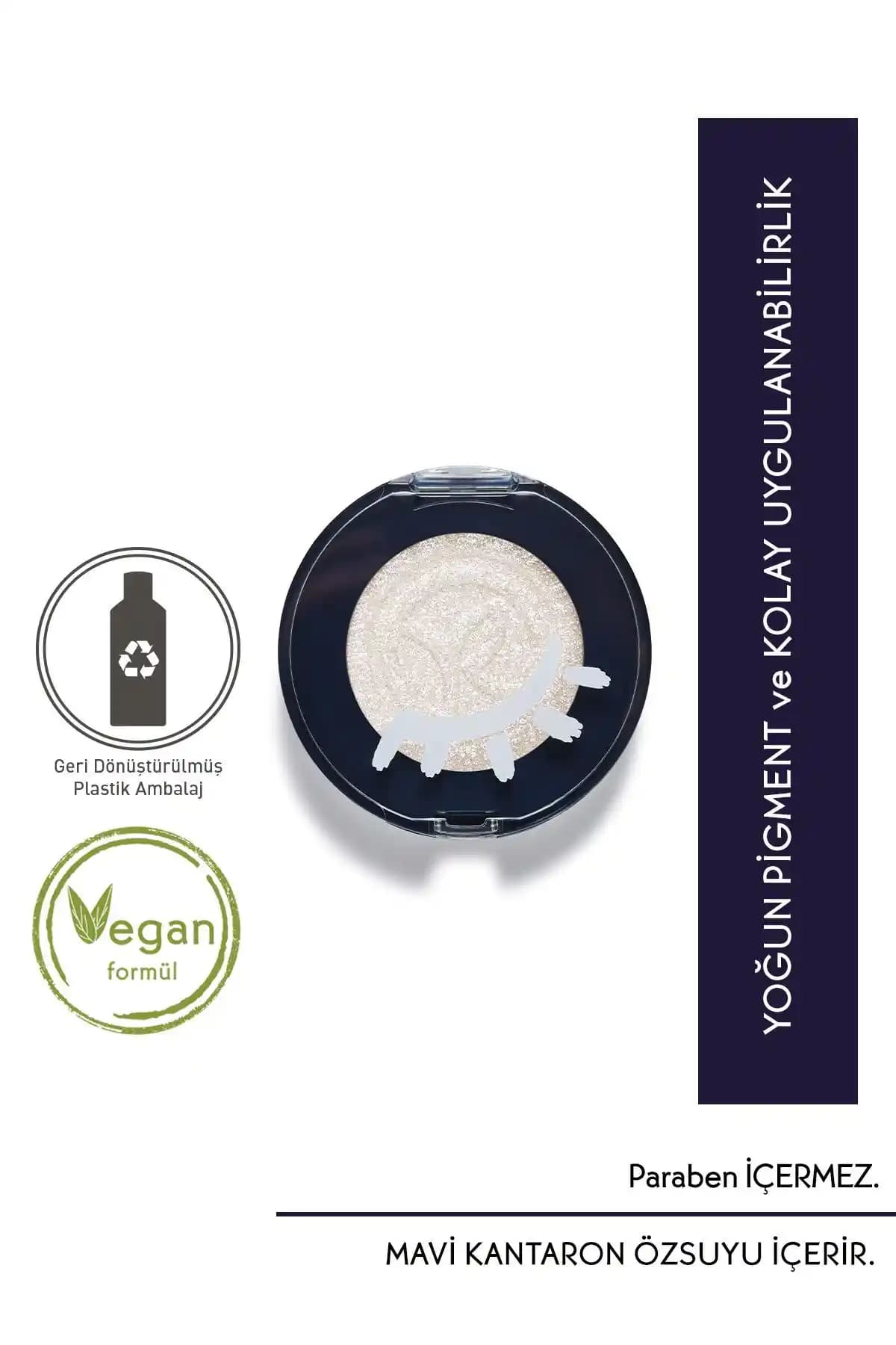 Yves Rocher Tekli Far-27 Metalik Beyaz: Canlılık ve Parlaklık Sunan Makyaj Ürünü