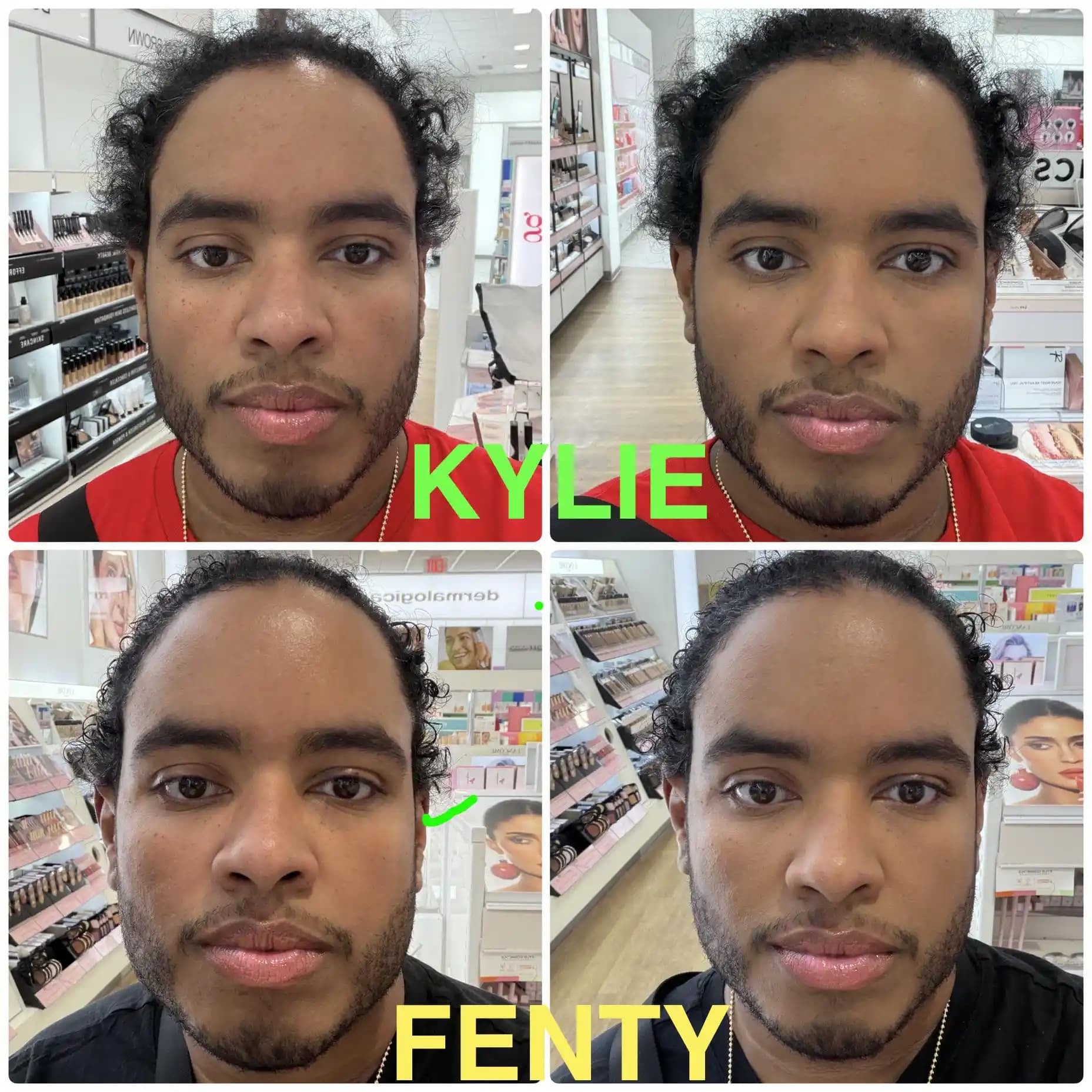 Kylie Skin Tint ve Fenty Eaze Drop: Zeytin Alt Tonlu Ciltlerde Bitiriş ve Uyumluluk Analizi