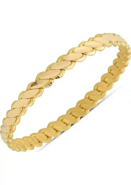 Altında Fırsat 40 Gram 22 Ayar Burma Altın Bilezikler Güvenli ve Şık Tasarım