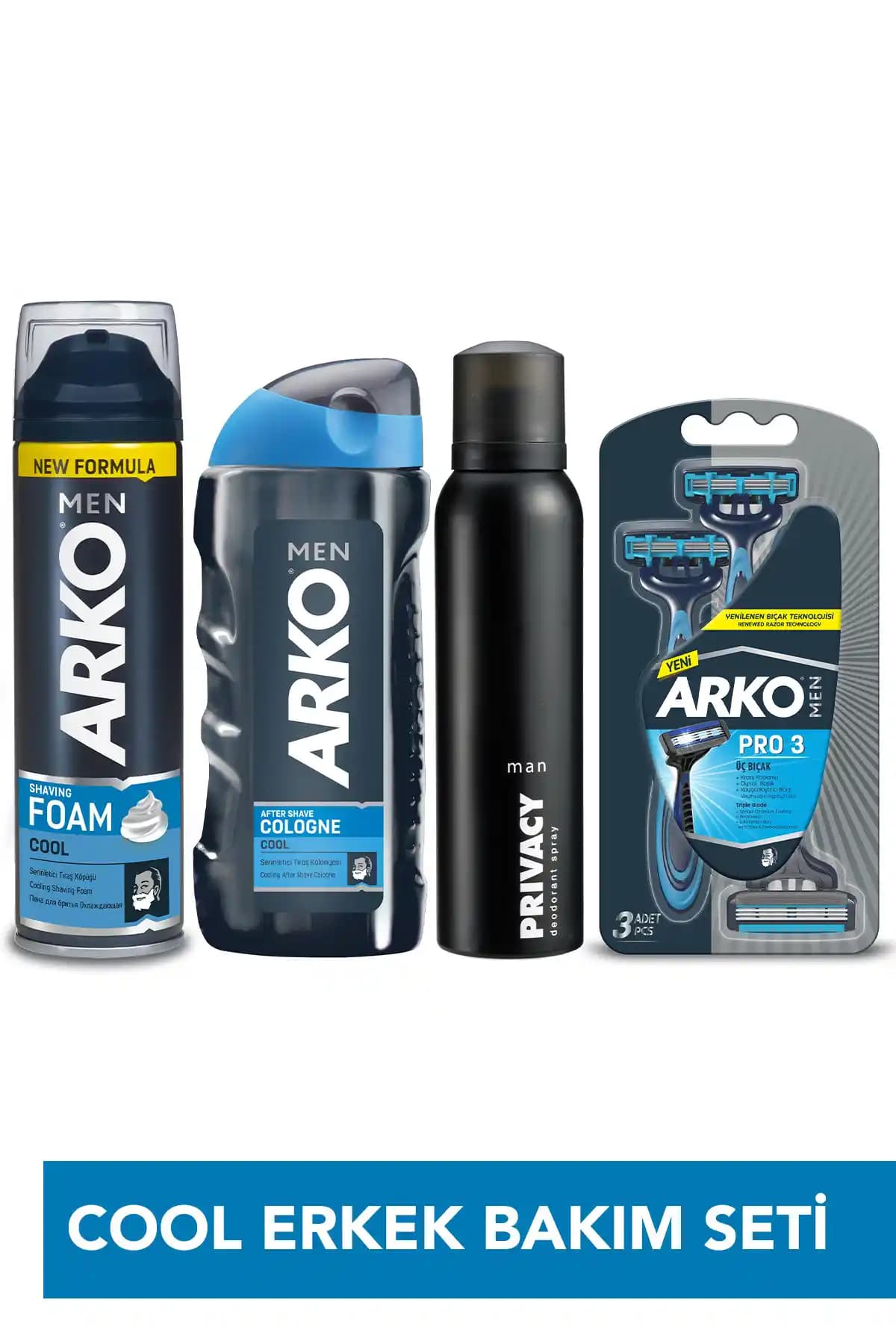 Arko Ekonomik Tıraş ve Bakım Seti: Günlük Kullanım İçin Pratik ve Ekonomik Çözüm