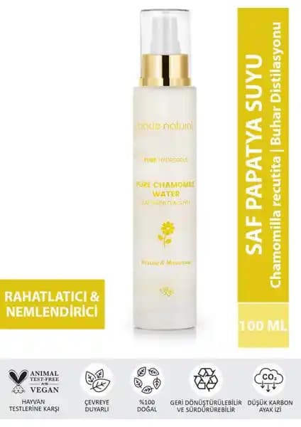 Bade Natural Papatya Suyu Saç Toniği: Doğal ve Hafif Saç Bakım Ürünü