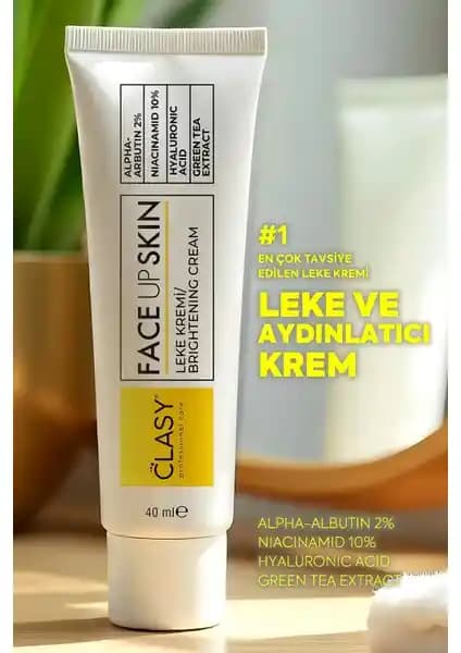Clasy Care Face Up Skin Leke Kremi: Ciltte Eşit Ton ve Leke Giderici Yenilikçi Çözüm