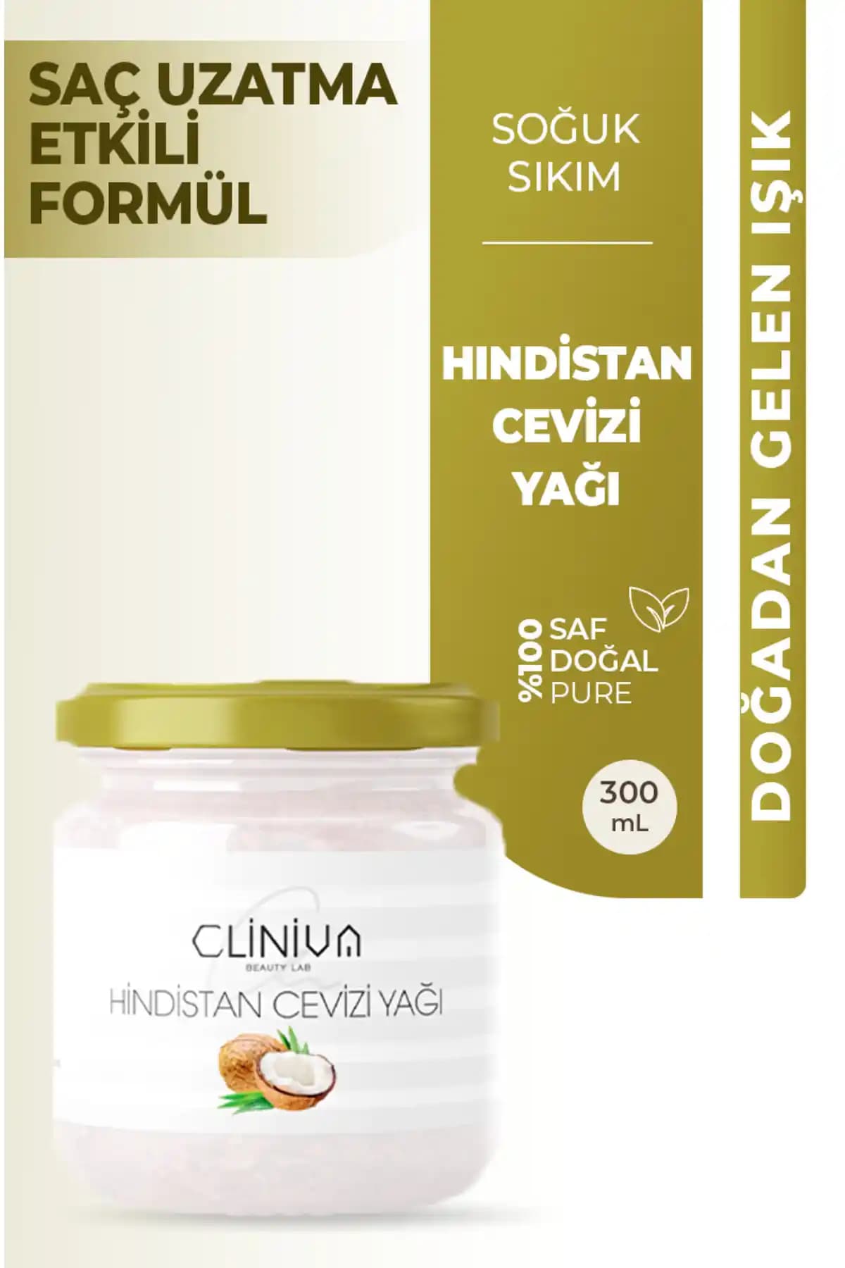 Cliniva %100 Saf Hindistan Cevizi Yağı ile Çok Yönlü Doğal Bakım ve Kullanım İpuçları