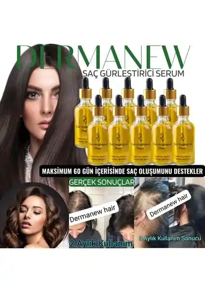 Dermanew Hair Losyonu ile Saç Dökülmesine Karşı Doğal ve Etkili Çözüm