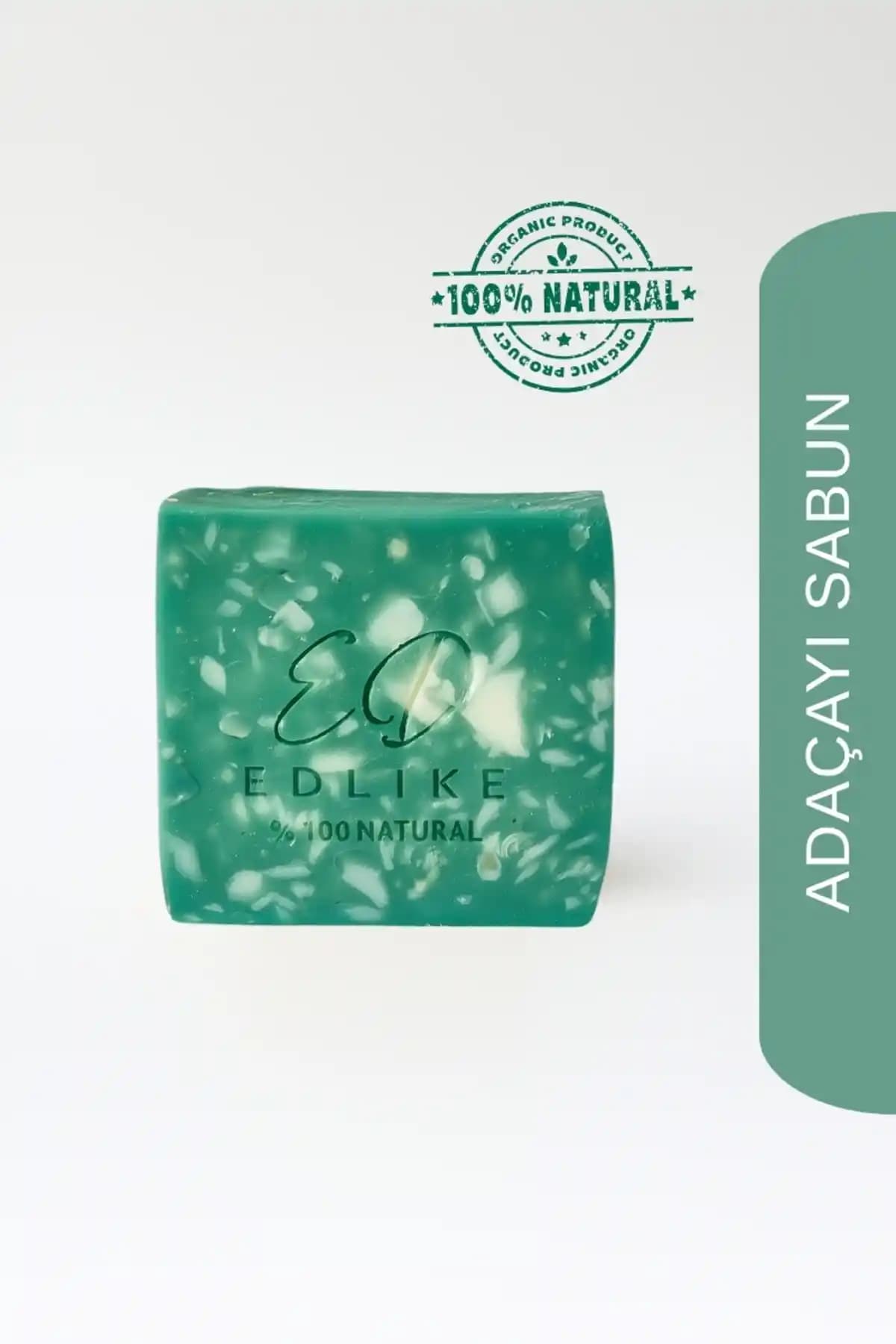 EDLIKE Saf Yağlardan Yapılan El Yapımı Adaçayı Sabunu Doğal ve Etkili Cilt Bakımı İçin Uygun Bir Seçenek