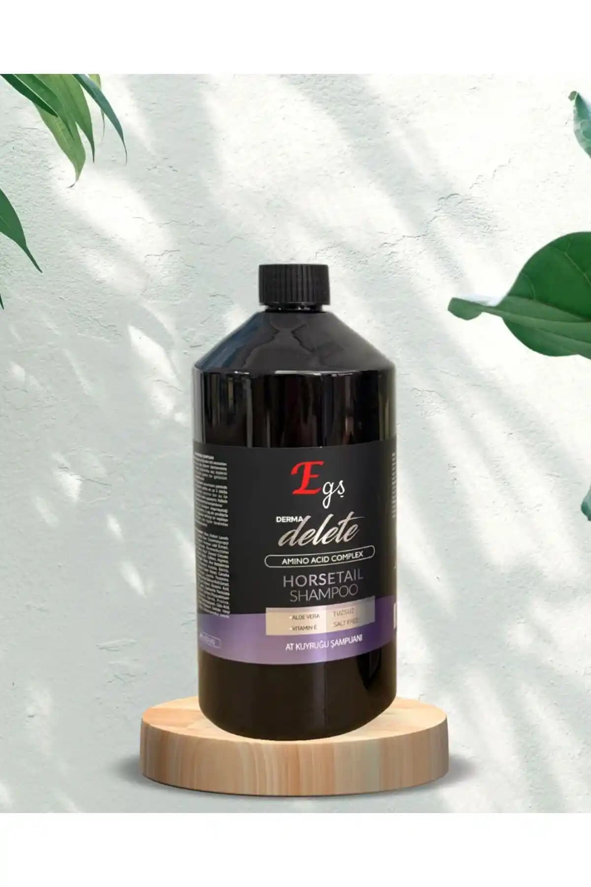 Egş DERMA Delete ATKUYRUK Özlü Şampuan Saç Dökülmesine Karşı Doğal ve Güçlendirici Bakım Ürünü