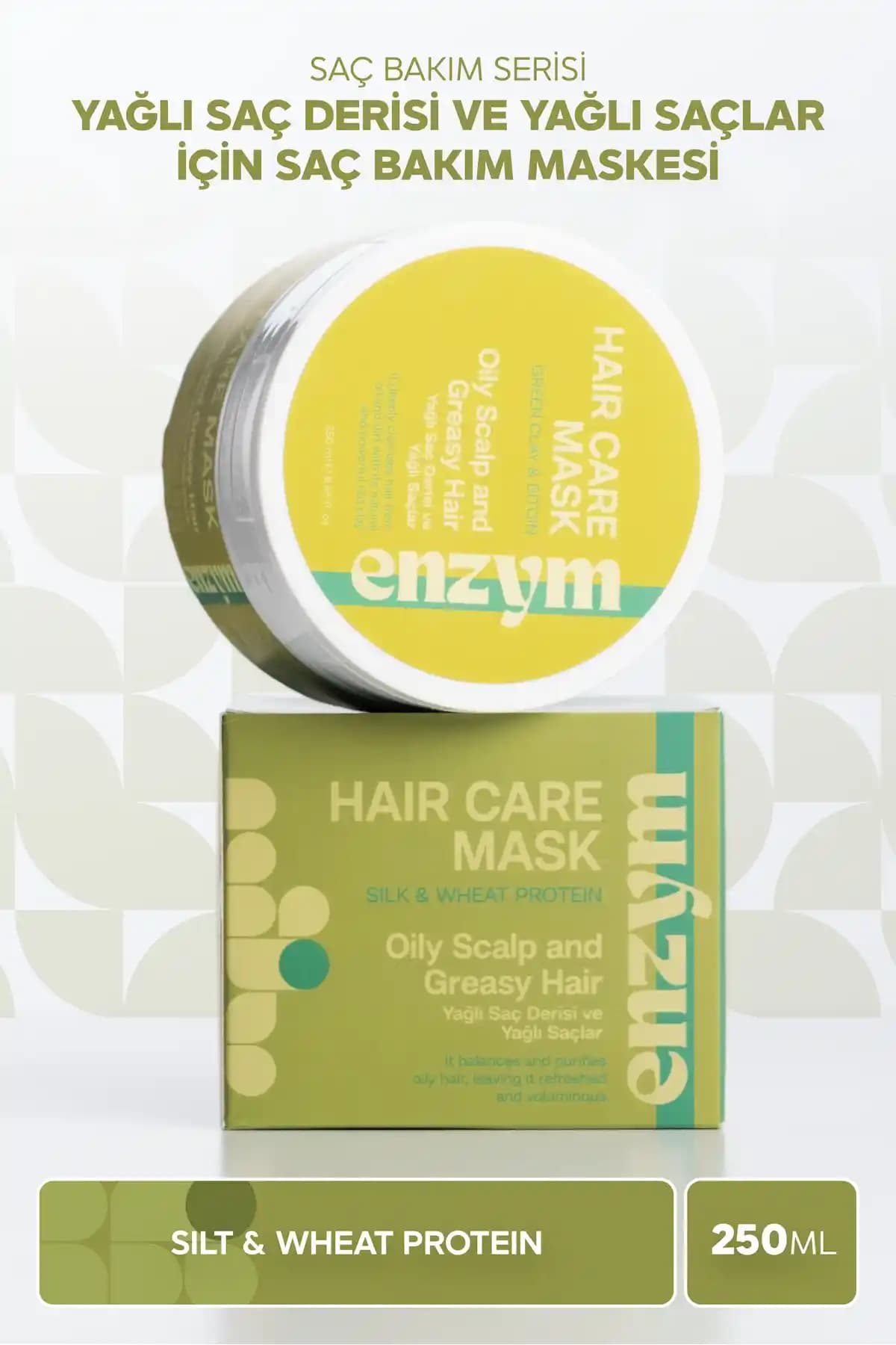 ENZYM COSMETICS Yağlı Saç Derisi ve Saçlar İçin Arındırıcı Bakım Maskesi Özellikleri ve Kullanım Rehberi