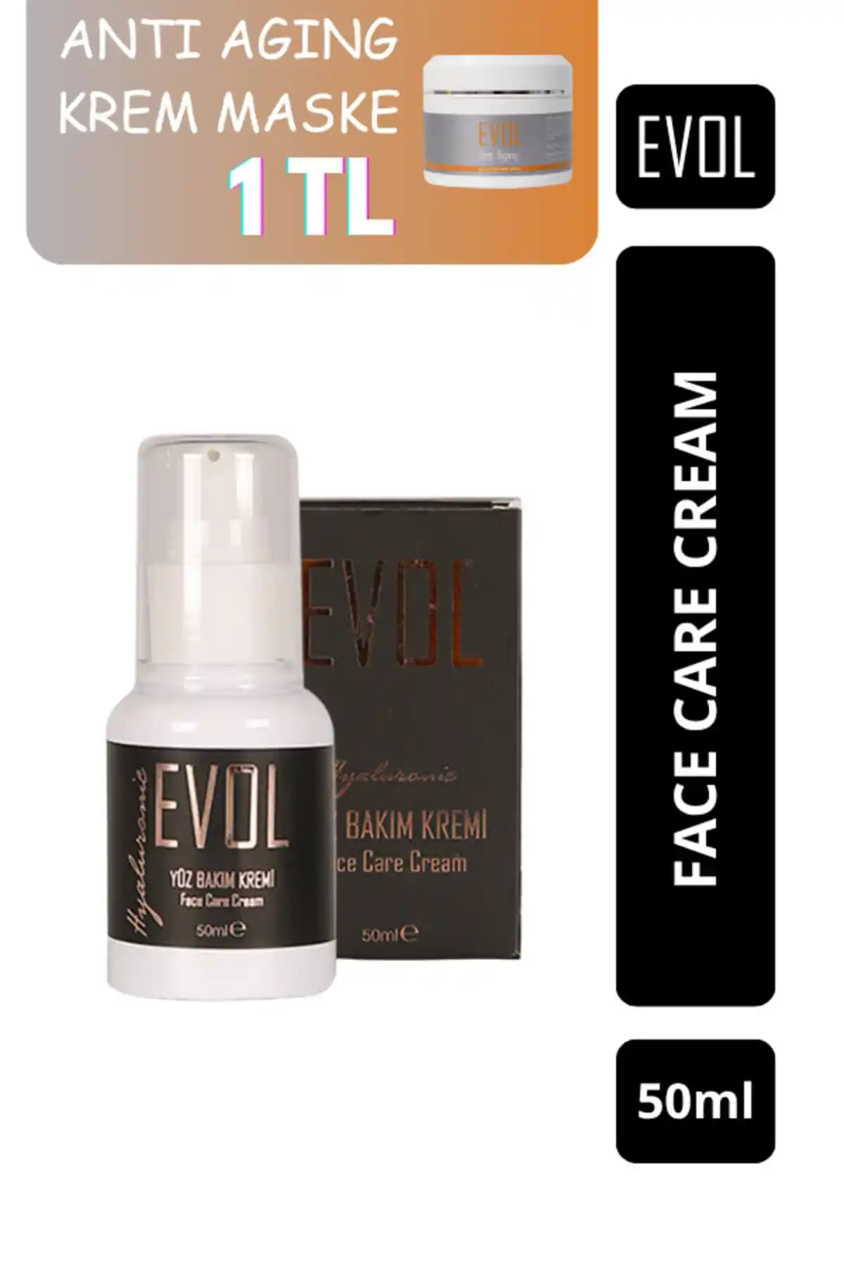 EVOL Yaşlanma ve Kırışıklık Karşıtı Yoğun Nemlendirici Yüz Kremi Tanıtımı ve Faydaları