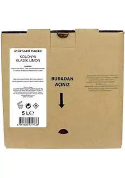 Eyüp Sabri Tuncer 5lt Limon Kolonyası: Endüstriyel Kullanım İçin Ferahlatıcı ve Pratik Çözüm
