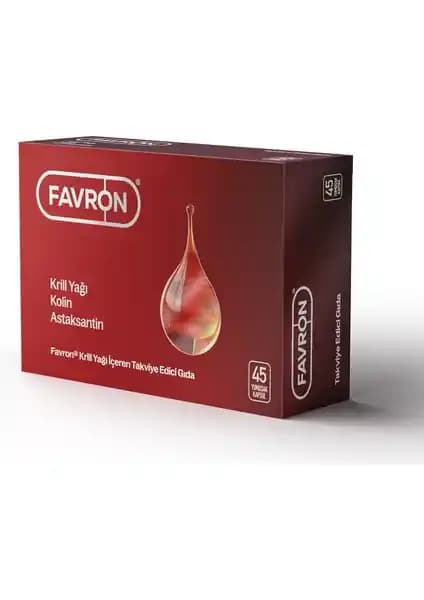 Favron Krill Yağı İçeren Takviye Edici Gıda İncelemesi Kalp ve Beyin Sağlığını Destekler