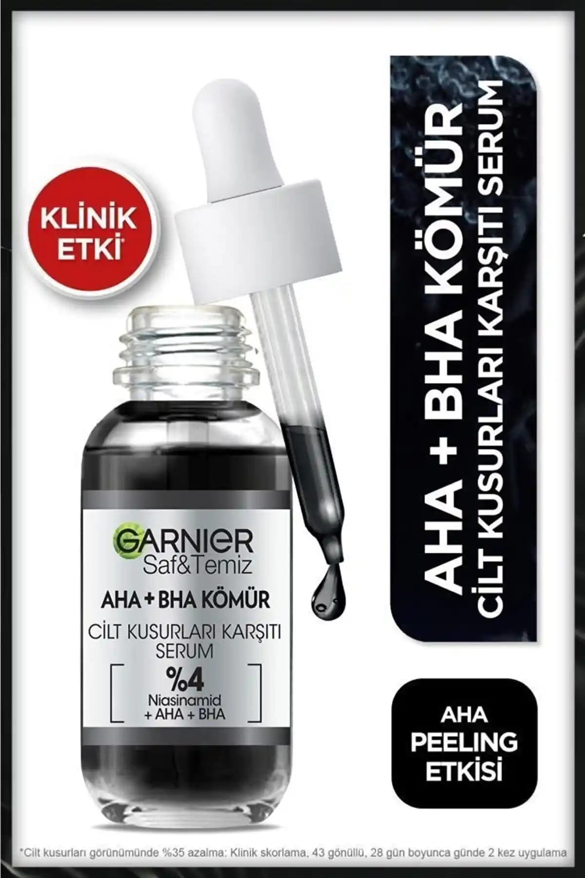 Garnier Kömür Cilt Kusurları Karşıtı Siyah Serum İncelemesi ve Kullanım Rehberi