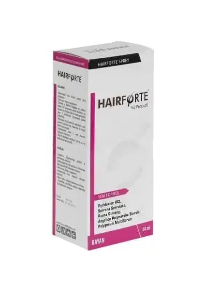 HairForte HP Sprey ile Kadınlar İçin Güçlü ve Güvenilir Saç Dökülmesi Çözümü