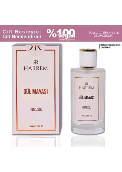 Harrem Gül Mayası Suyu Aydınlatıcı Tonik: Doğal İçeriklerle Parlak ve Sıkı Cilt Bakımı
