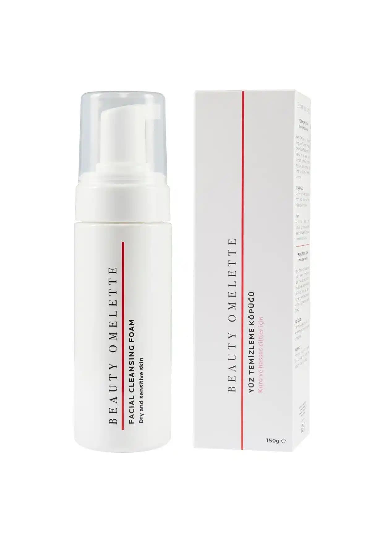 Hassas ve kuru ciltler için etkili yüz temizleme köpüğü - doğal içeriklerle nazik bakım