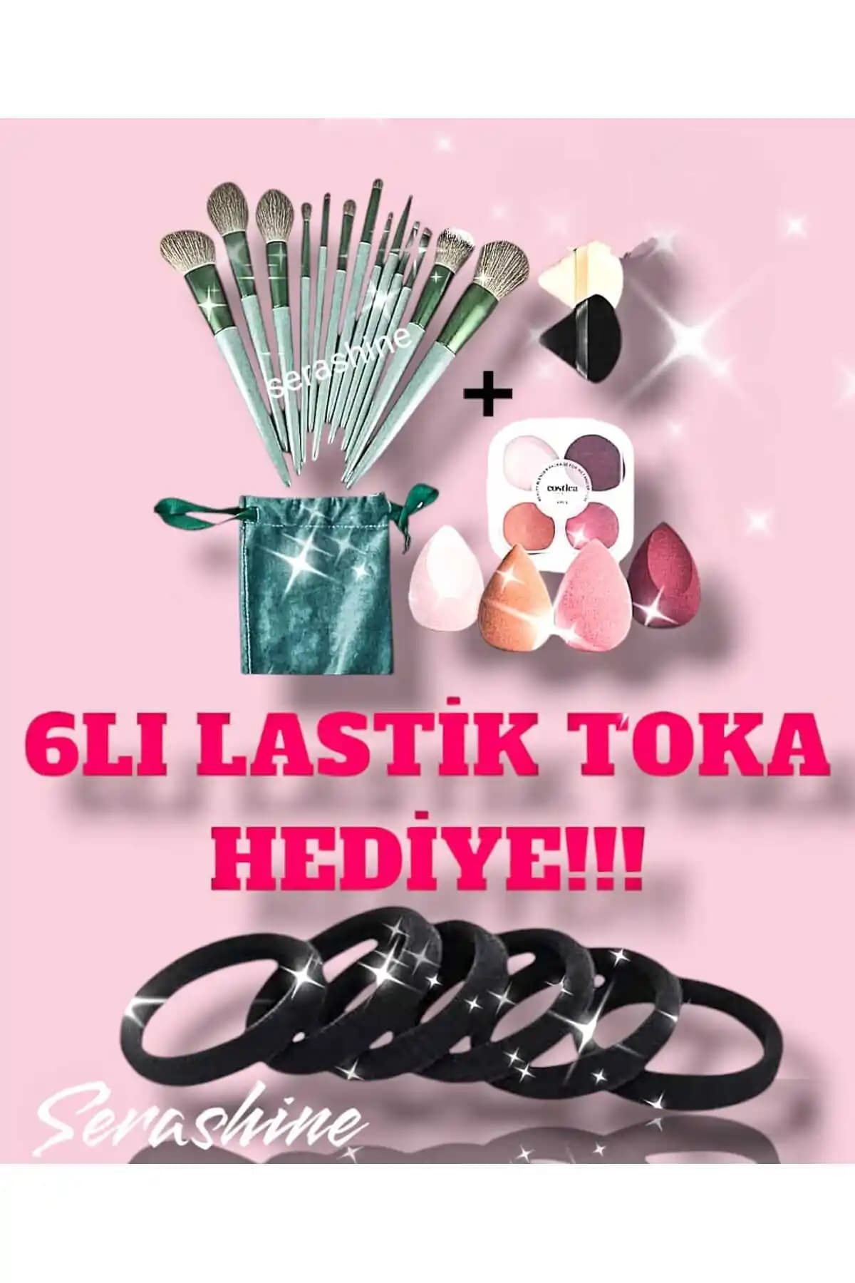 HBTasarım 25 Parça Makyaj Seti Profesyonel ve Pratik Kullanım İçin Uygun