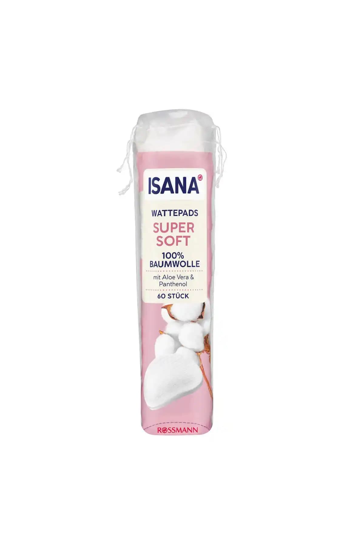 ISANA Disk Pamuk Aloe Vera ve Provitamin B5 ile Hassas Ciltler İçin Doğal Temizlik Çözümü