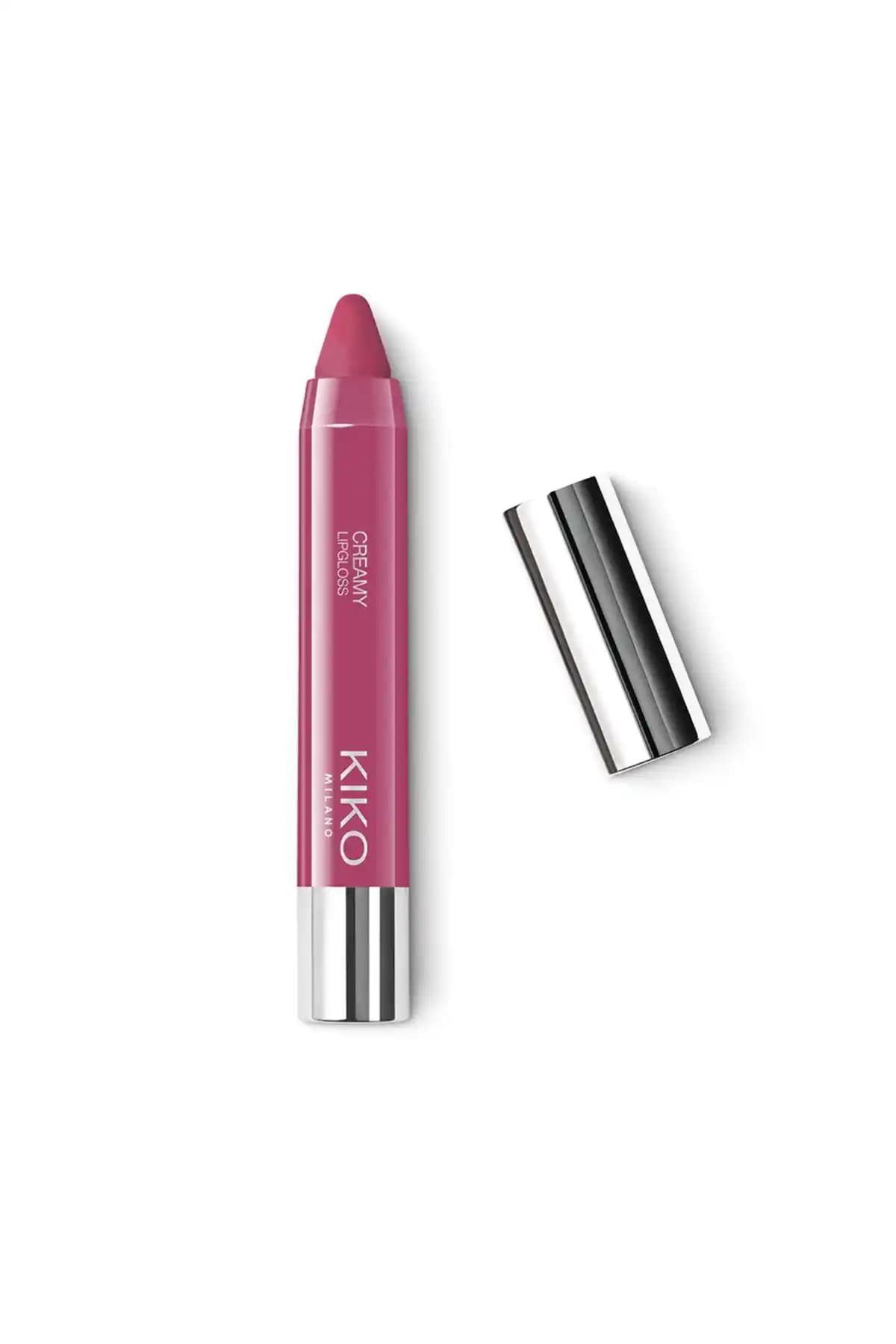 KIKO Creamy Lipgloss 107 Magenta Dudak Parlatıcısı: Canlı ve Uzun Süre Kalıcı Renkli Makyaj