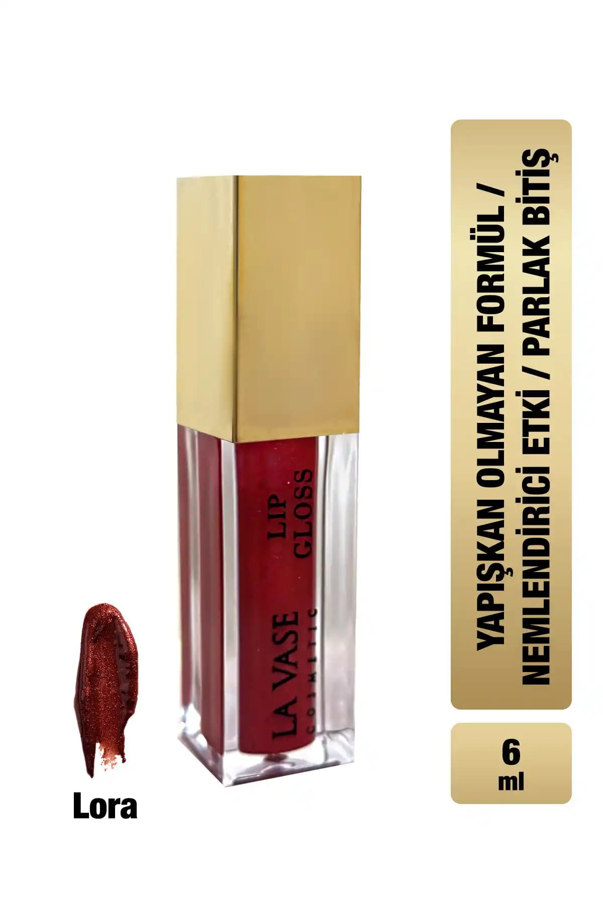 La Vase Lip Gloss-lora: Kalıcı ve Parlak Dudaklar İçin Yüksek Kaliteli Kozmetik Ürün