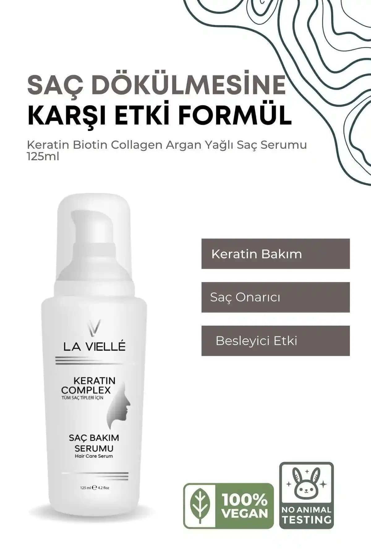 La Vielle Keratinli Saç Bakım Serumu ile Saçlarınızda Güç ve Parlaklık Artışı