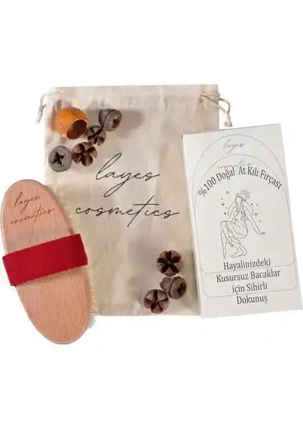 Layes % 100 Doğal At Kılı Fırçası ile Cilt Bakımında Doğal ve Etkili Çözüm