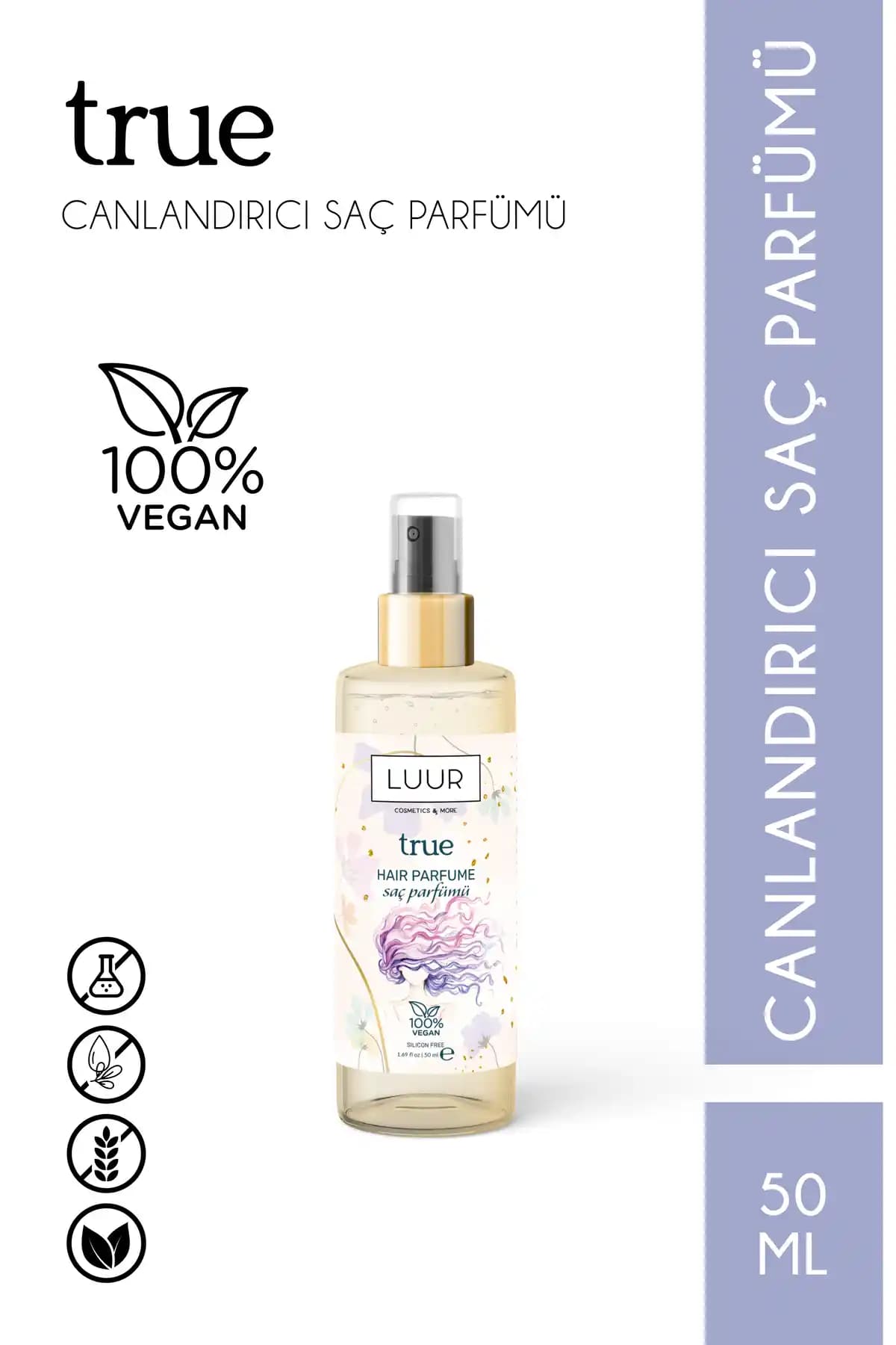 LUUR COSMETICS & MORE True Saç Parfümü: Doğal ve Etkili Saç Bakım Deneyimi