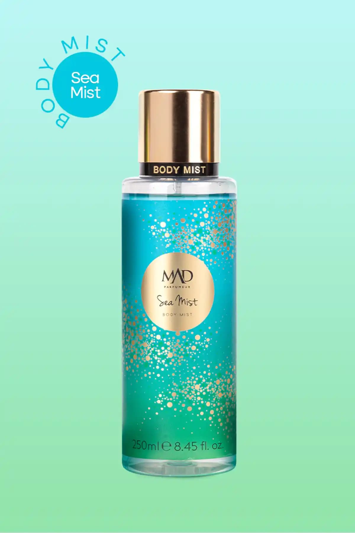 Mad Sea Mist 250 ml Body Mist: Ferahlatıcı ve Kalıcı Deniz Esintili Koku