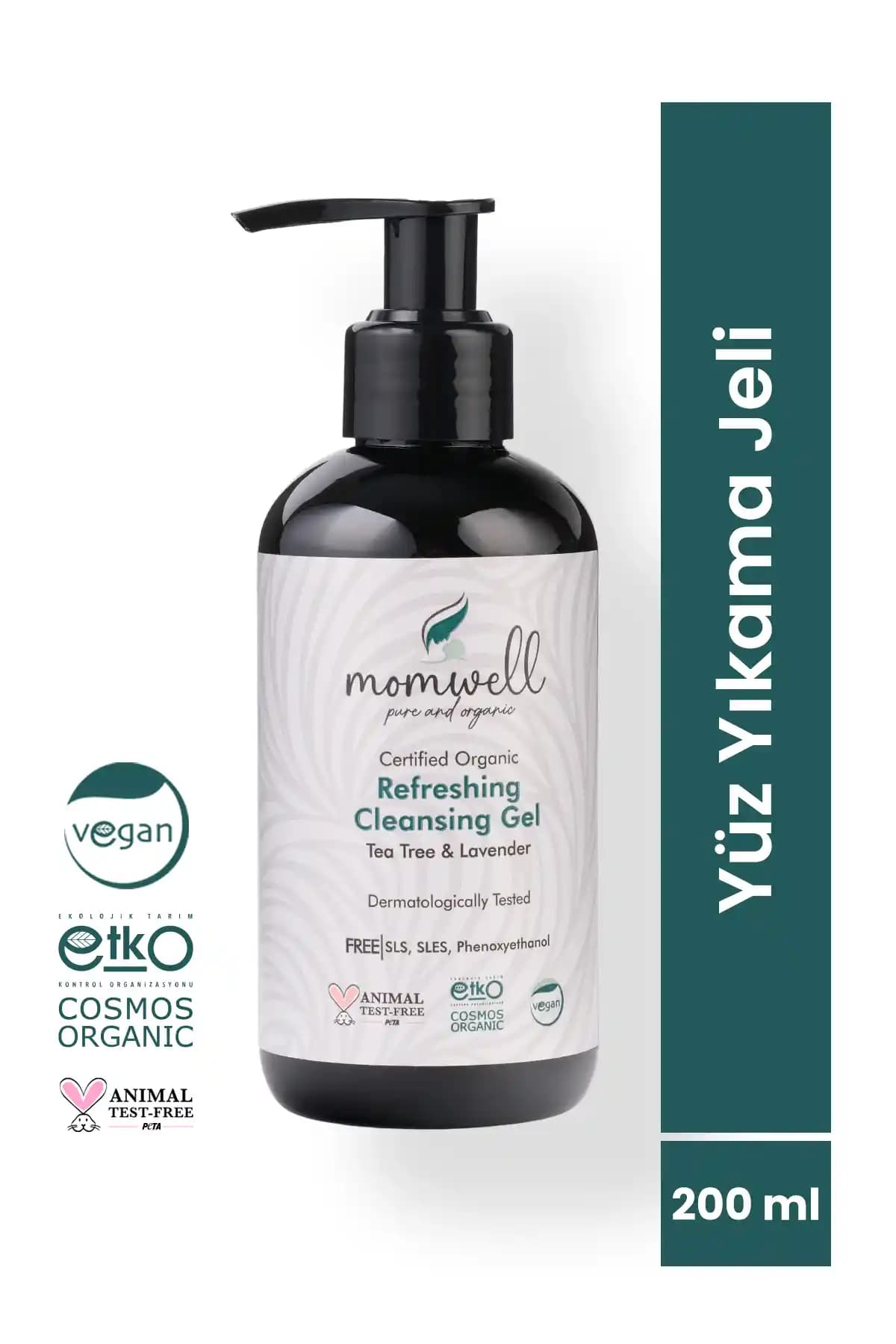 Momwell Organik Yüz Temizleme Jeli: Doğal ve Güvenilir Cilt Temizliği İçin Uygun Çözüm